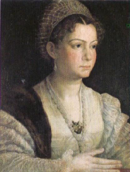 Pietro, Nicolo di Bildnis einer Dame oil painting image
